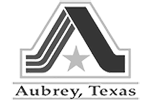 The logo of the City of Aubrey, Texas.